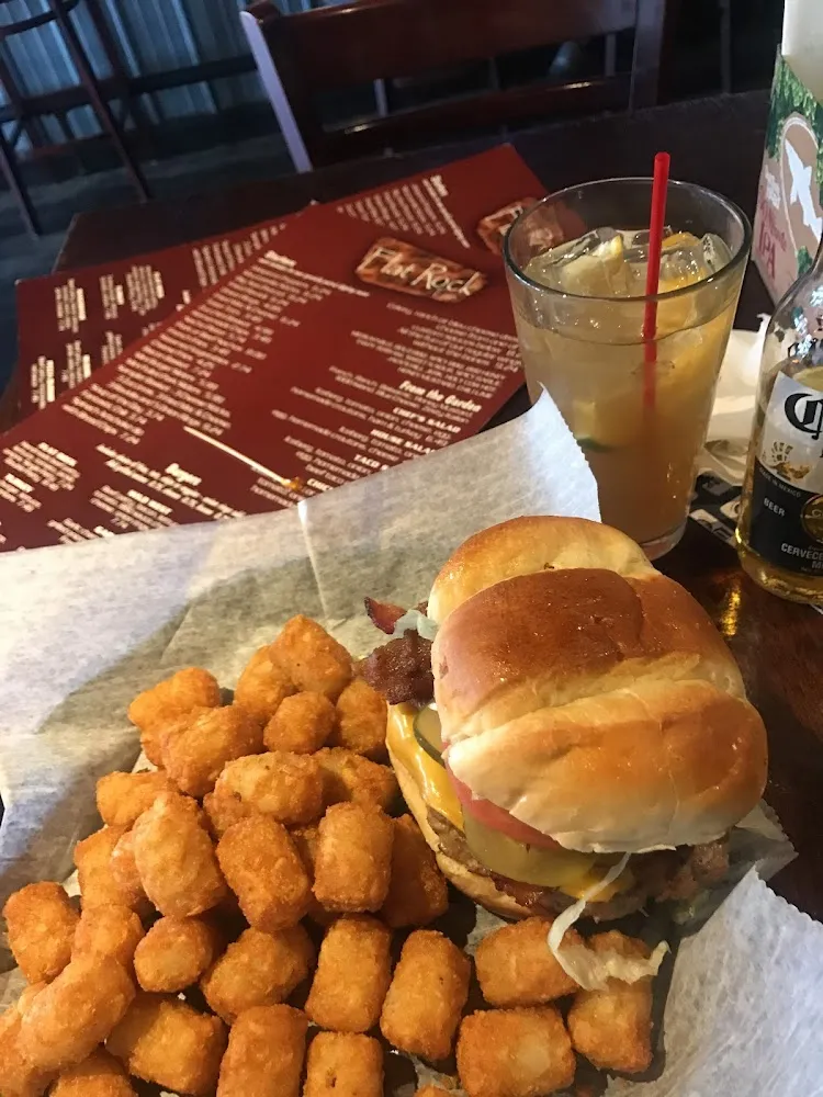 Turkey Burger w Bacon